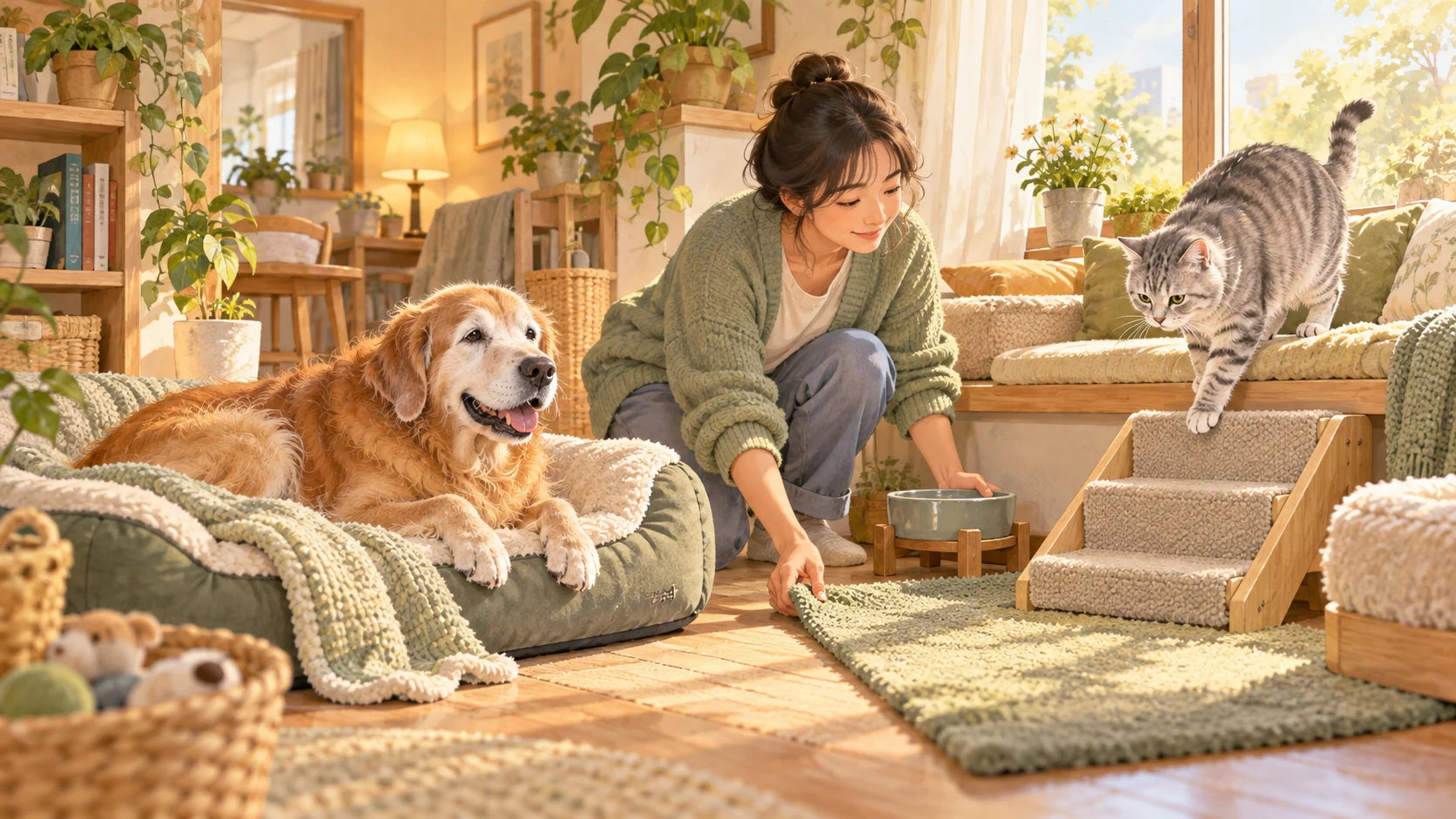 高齡犬貓照護：看懂身體變化，讓日常更舒適