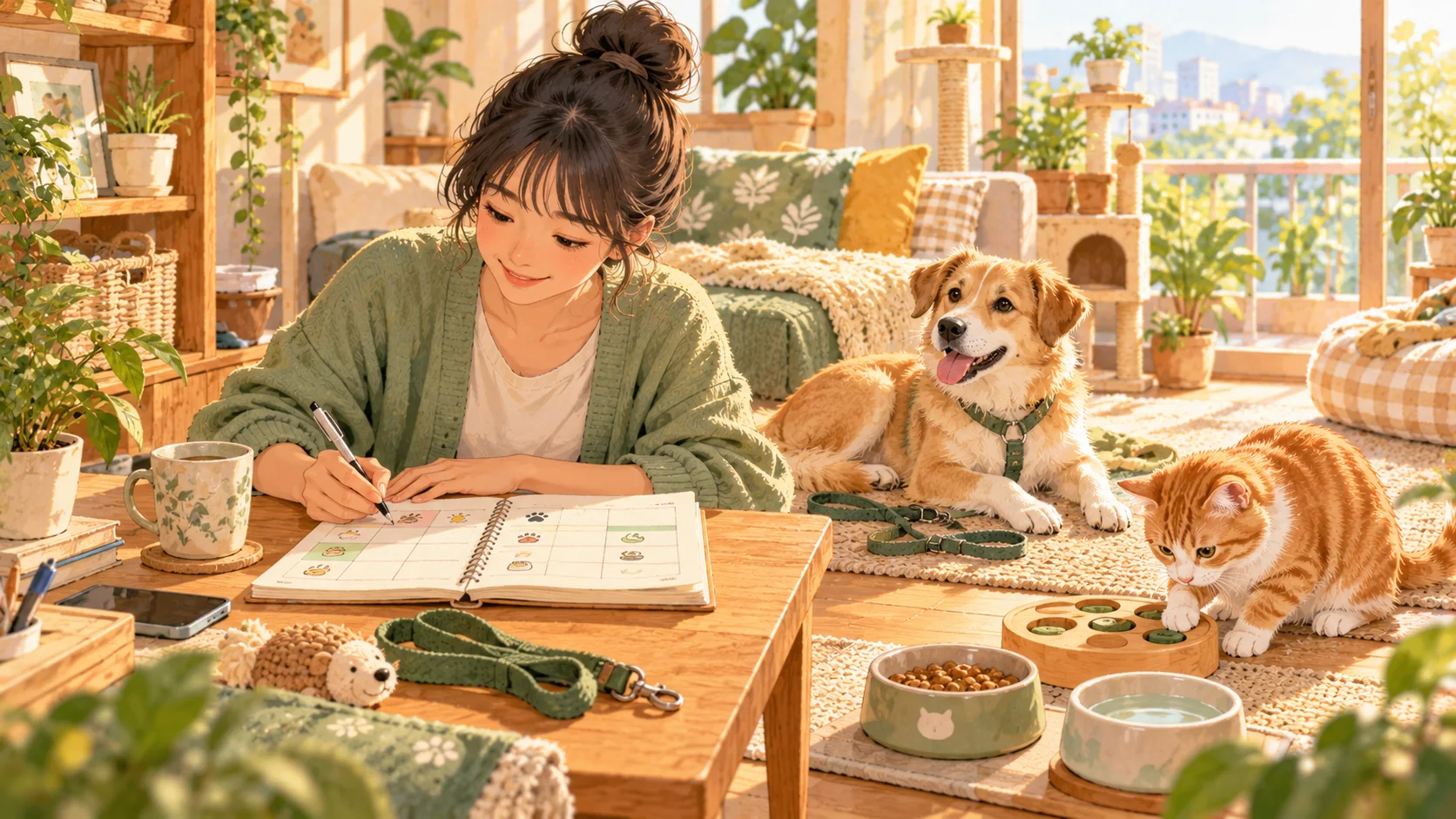 狗貓日常照護：建立真正做得到的生活作息